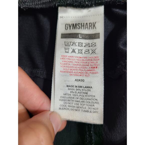 Gymshark large women's black athletic shorts - Picture 5 of 9